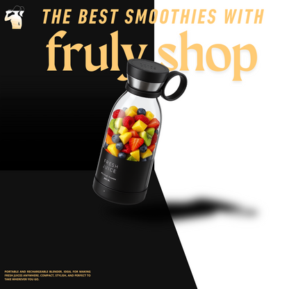 Portable USB Blender – 380ml Personal Mixer with high-quality Cup and Wireless Charging directly from frulyshop