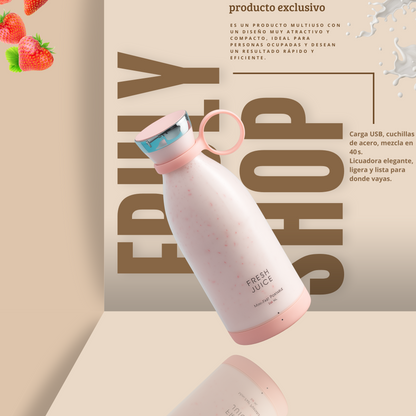 Portable USB Blender – 380ml Personal Mixer with high-quality Cup and Wireless Charging directly from frulyshop